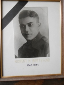 Former American Legion Post 66 Commander R.K. Whiteford. 
